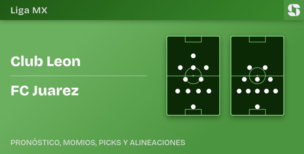 Club Leon vs FC Juarez predicted formations