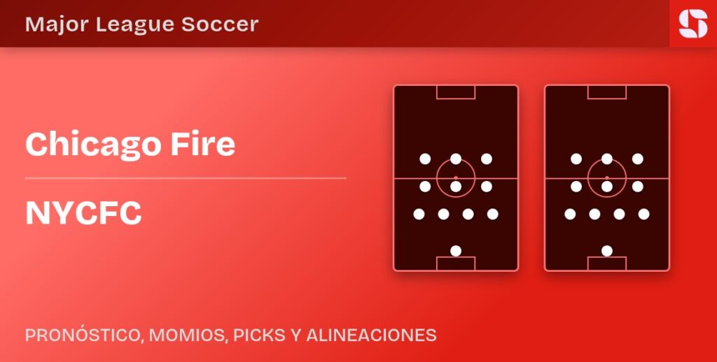 Chicago Fire vs NYCFC predicted formations