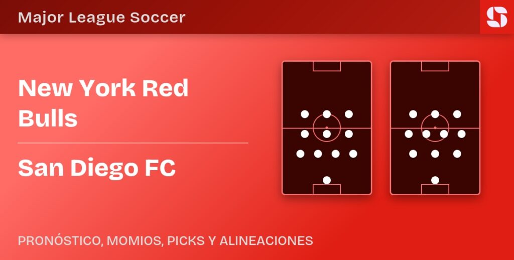 New York Red Bulls vs San Diego FC predicted formations