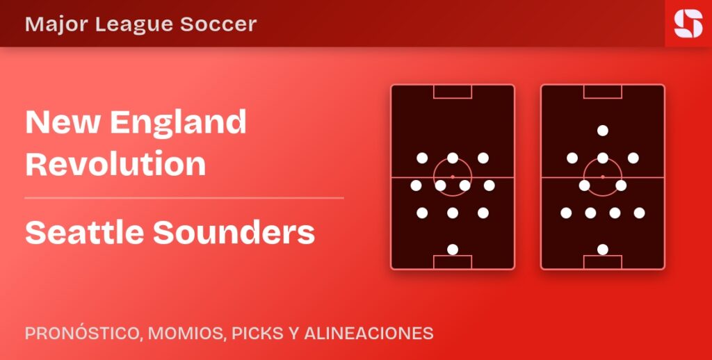 New England Revolution vs Seattle Sounders predicted formations