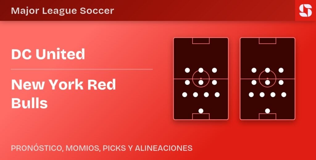 DC United vs New York Red Bulls predicted formations