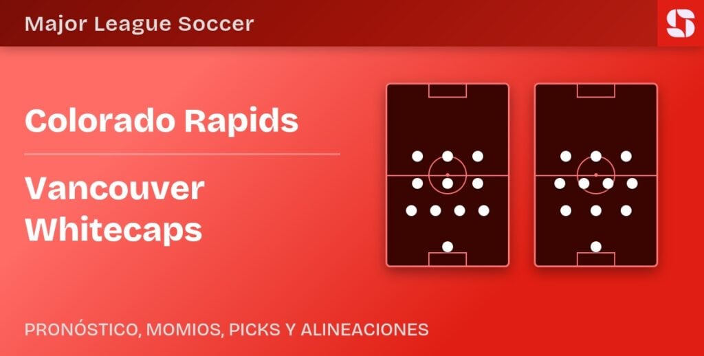 Colorado Rapids vs Vancouver Whitecaps predicted formations