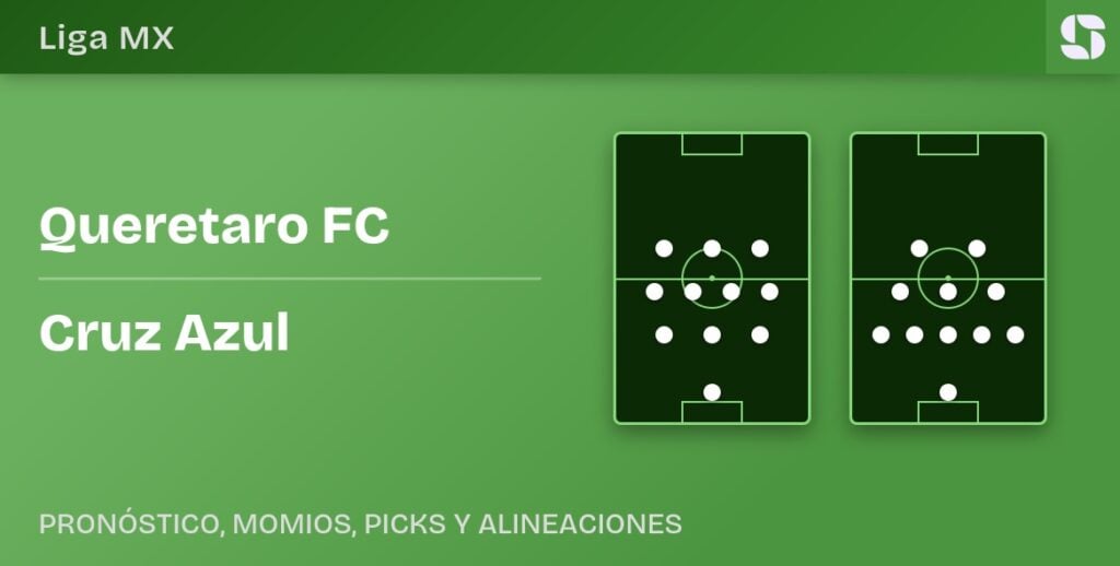 Queretaro FC vs Cruz Azul predicted formations