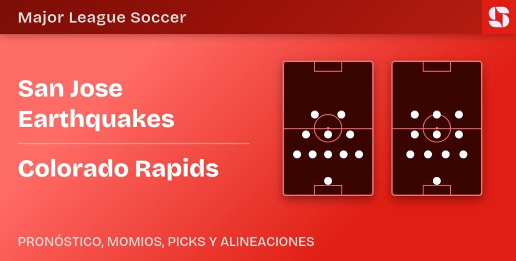San Jose Earthquakes vs Colorado Rapids predicted formations