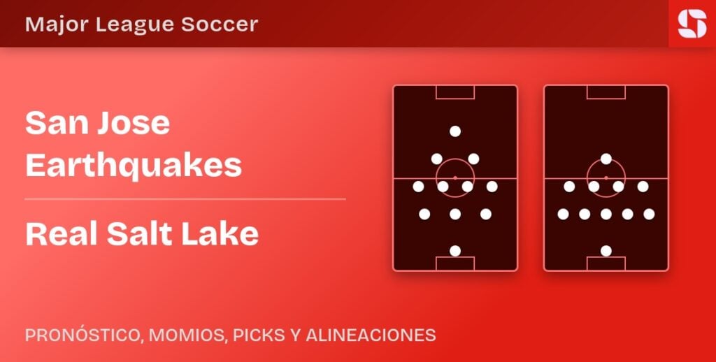 San Jose Earthquakes vs Real Salt Lake predicted formations