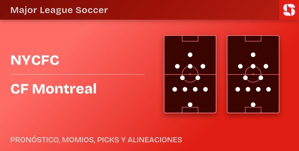 NYCFC vs CF Montreal predicted formations