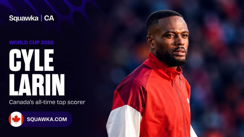 Cyle Larin, Canada's all-time top scorer, ahead of the World Cup 2026