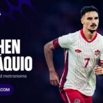 Stephen Eustáquio in action for Canada ahead of the World Cup 2026