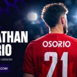 Jonathan Osorio in the Canada kit ahead of the World Cup 2026