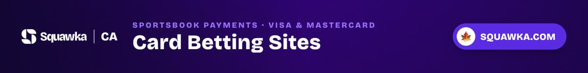 Credit and debit card betting sites in Canada - Squawka Canada banner
