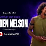 Jayden Nelson in Canada training kit ahead of the World Cup 2026