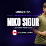 Niko Sigur training with Canada ahead of the World Cup 2026