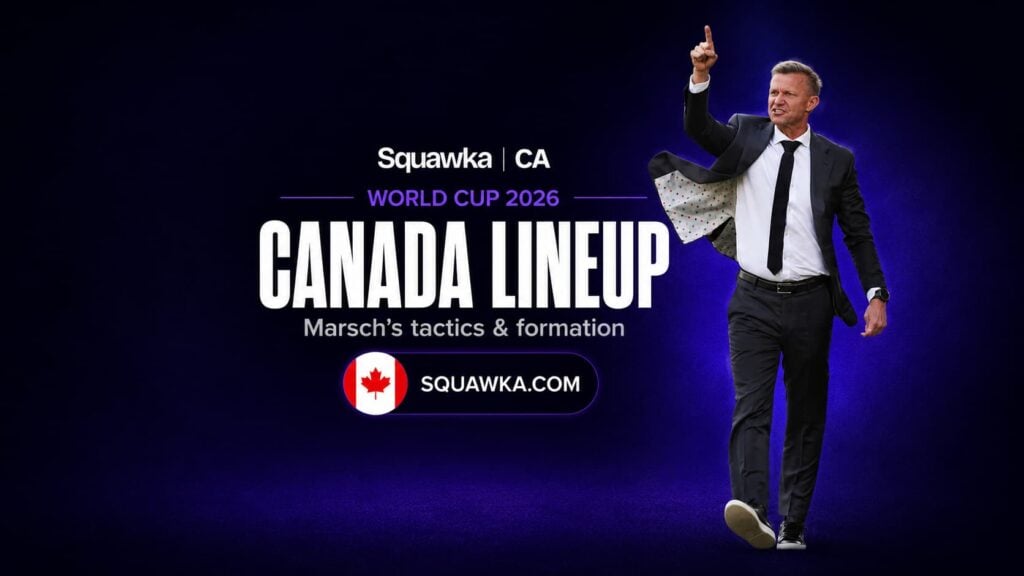 Jesse Marsch on the touchline, Canada head coach, World Cup 2026