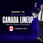 Jesse Marsch on the touchline, Canada head coach, World Cup 2026