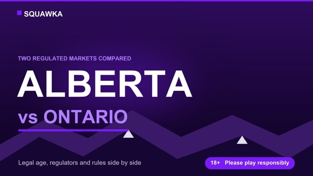 Alberta vs Ontario online casino markets compared