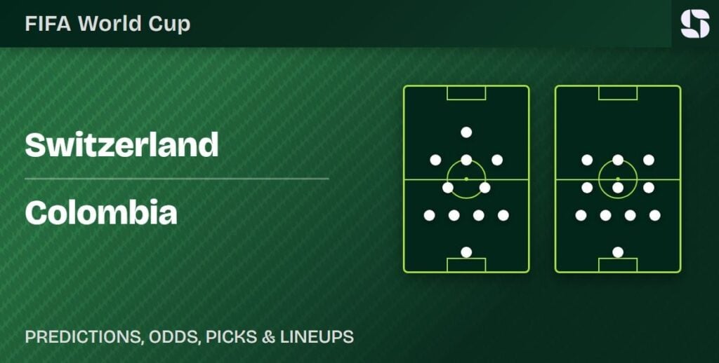 Switzerland vs Colombia World Cup 2026 round of 16 preview