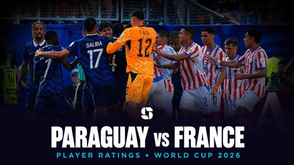 Paraguay vs France player ratings — FIFA World Cup 2026