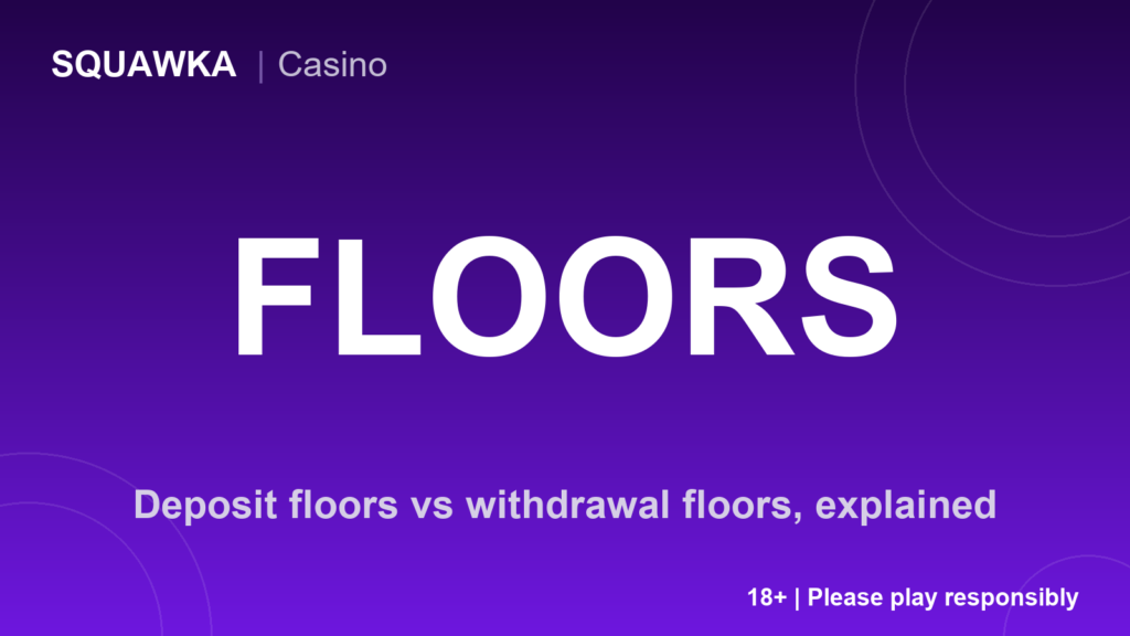 The mismatch that traps small bankrolls: deposit floors vs withdrawal floors
