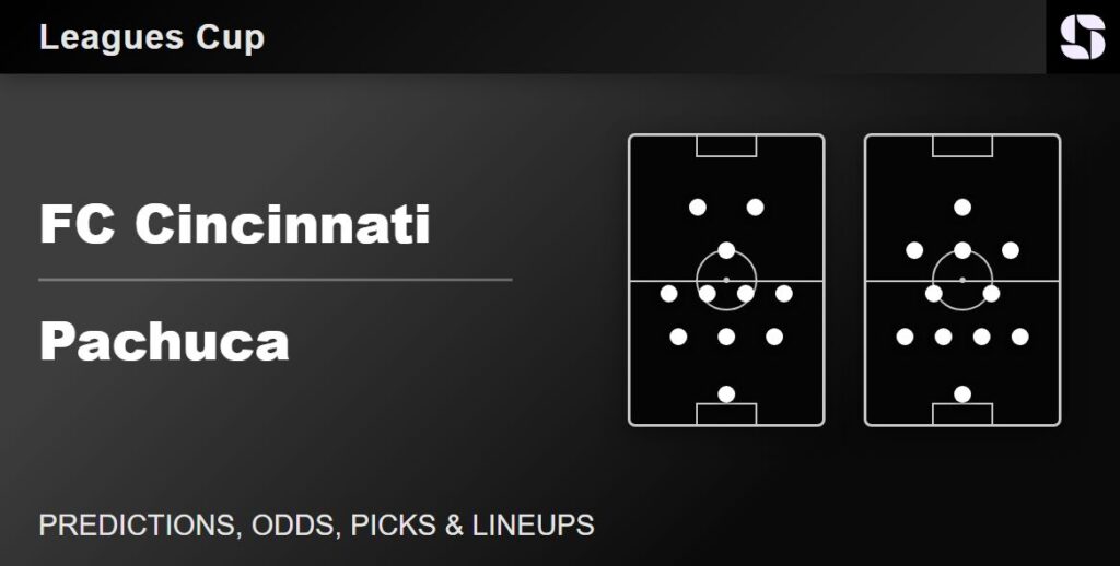 FC Cincinnati vs Pachuca predicted lineups Leagues Cup