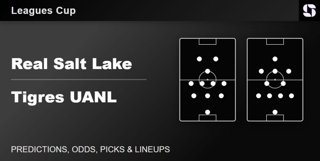 Real Salt Lake vs Tigres UANL predicted lineups Leagues Cup