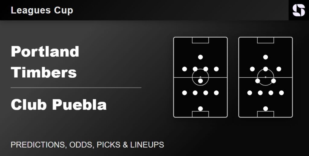 Portland Timbers vs Club Puebla predicted lineups Leagues Cup