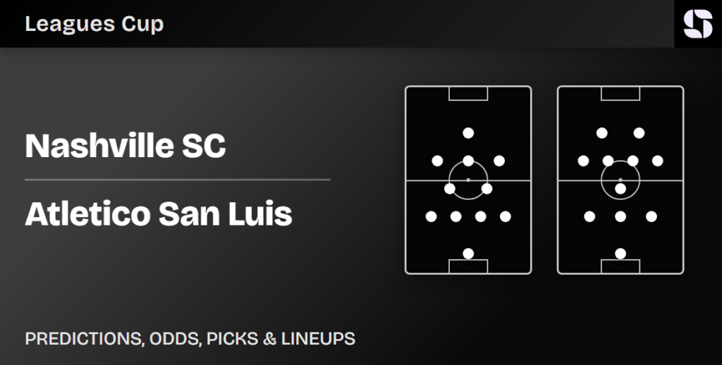 Nashville SC vs Atletico San Luis predicted lineups Leagues Cup