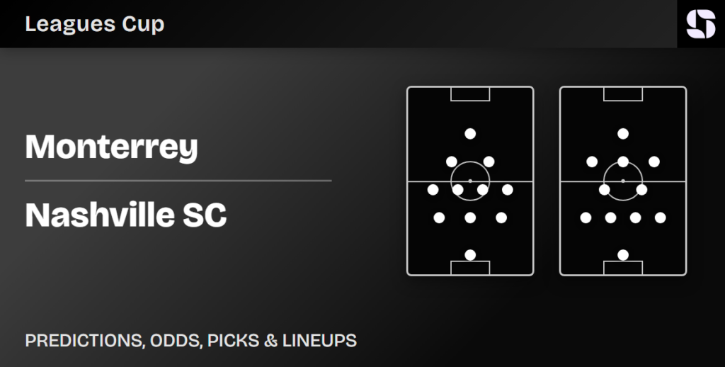 Monterrey vs Nashville SC predicted lineups Leagues Cup