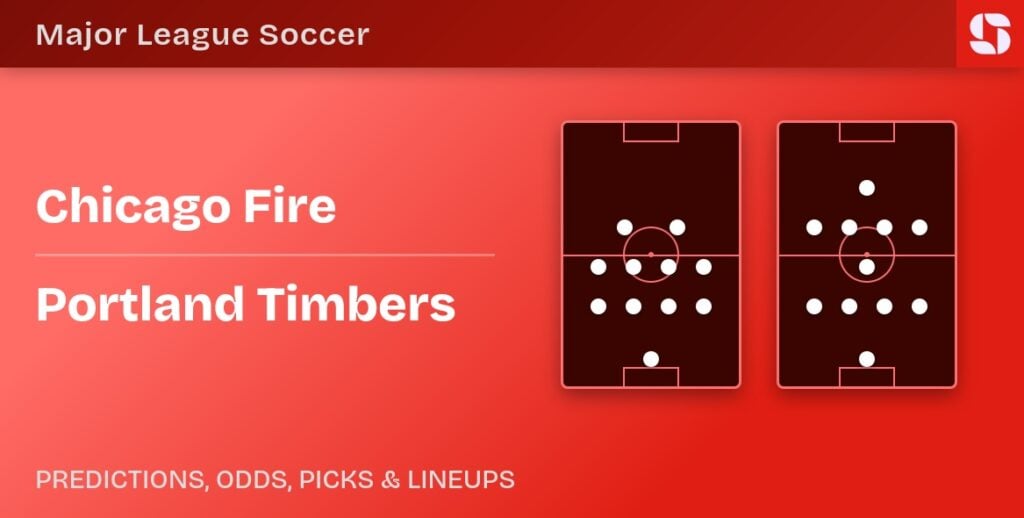 Chicago Fire vs Portland Timbers predicted formations