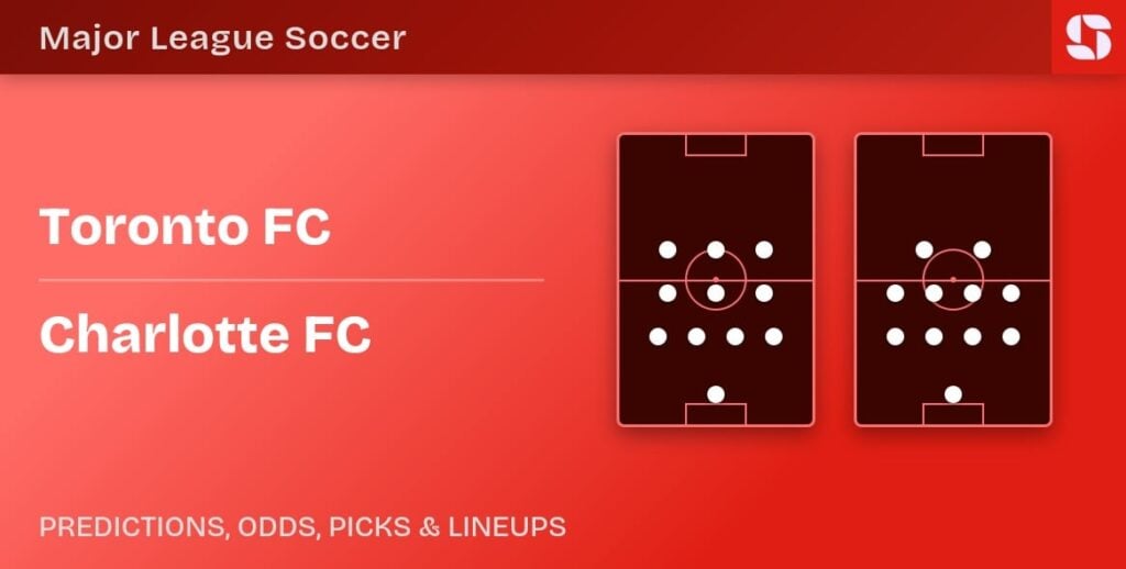 Toronto FC vs Charlotte FC predicted formations