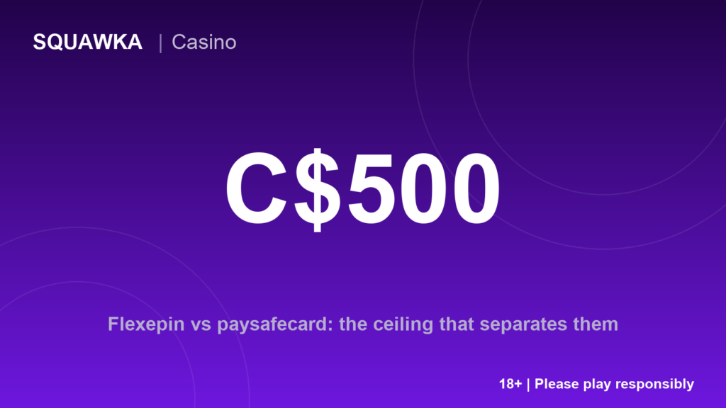 Canada's other casino voucher: Flexepin, explained