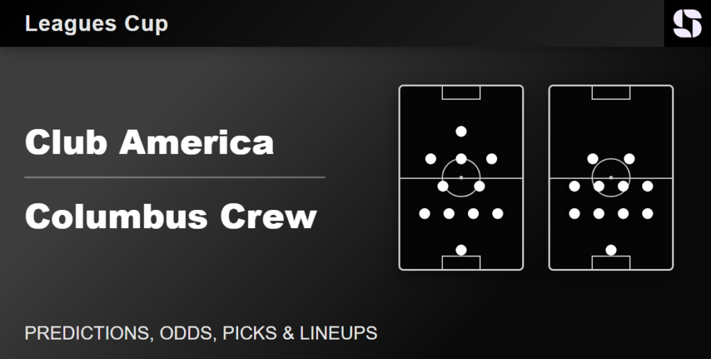 Club America vs Columbus Crew predicted lineups Leagues Cup