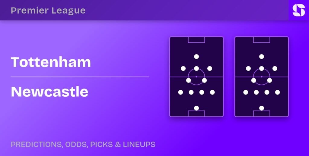 Tottenham vs Newcastle predicted formations