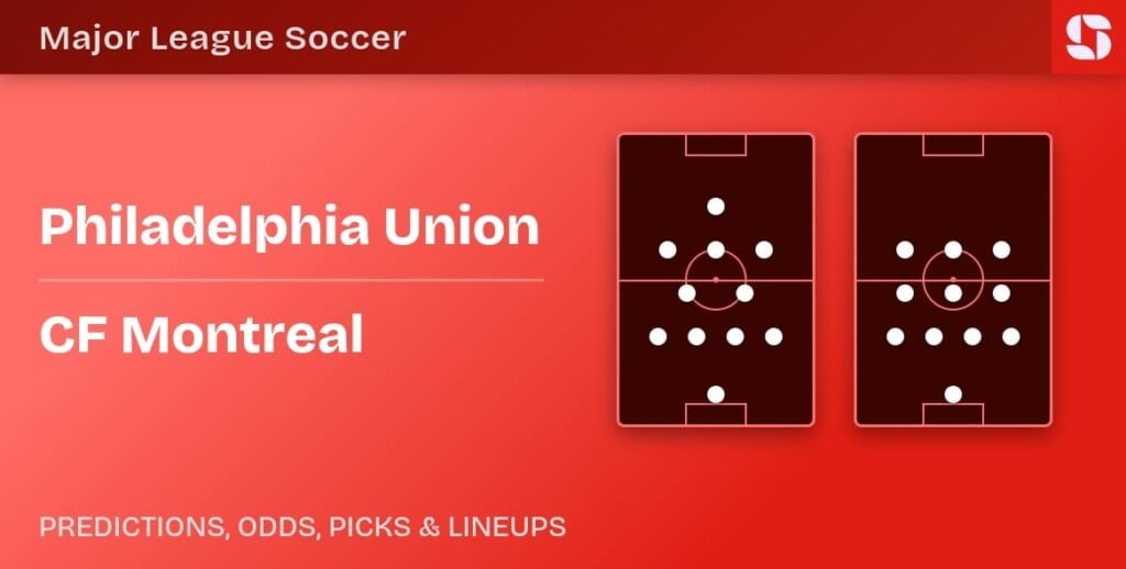 Philadelphia Union vs CF Montreal predicted formations