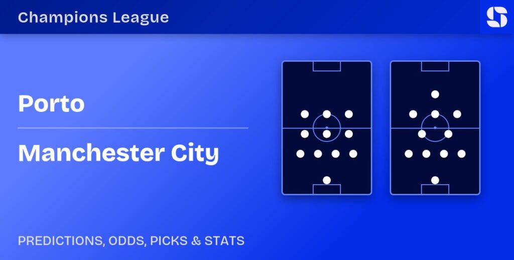 Porto vs Manchester City predicted formations