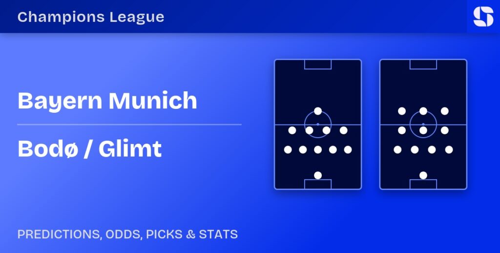 Bayern Munich vs Bodø / Glimt predicted formations
