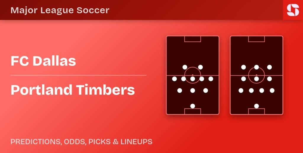 FC Dallas vs Portland Timbers predicted formations
