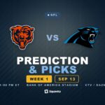 Bears vs Panthers prediction, picks and odds for Week 1 of the 2026 NFL season in Canada