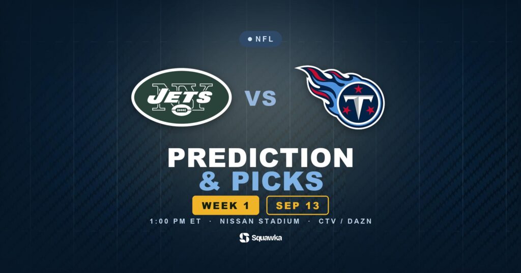 Jets vs Titans prediction, picks and odds for Week 1 of the 2026 NFL season in Canada