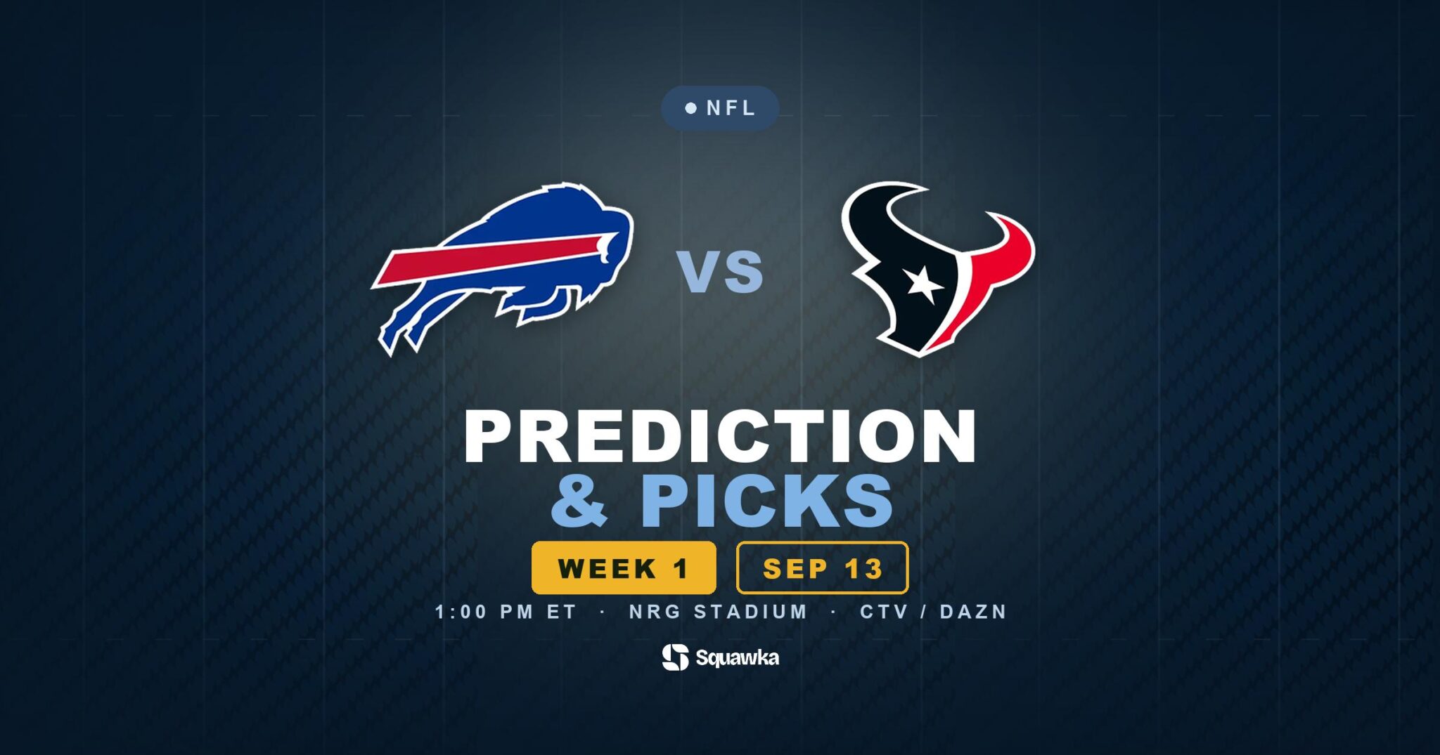 Bills vs Texans Prediction, Picks & Odds | Squawka
