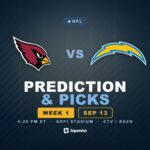 Cardinals vs Chargers prediction, picks and odds for Week 1 of the 2026 NFL season in Canada