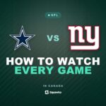 How to watch Dallas Cowboys vs New York Giants in Canada on CTV, TSN or DAZN in Week 1 of the 2026 NFL season
