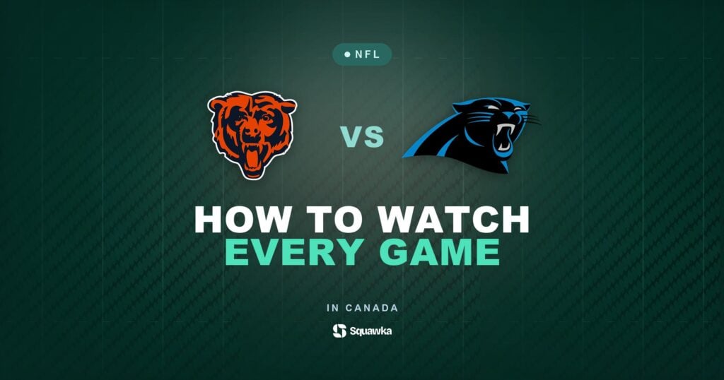How to watch Chicago Bears vs Carolina Panthers in Canada on CTV, TSN or DAZN in Week 1 of the 2026 NFL season