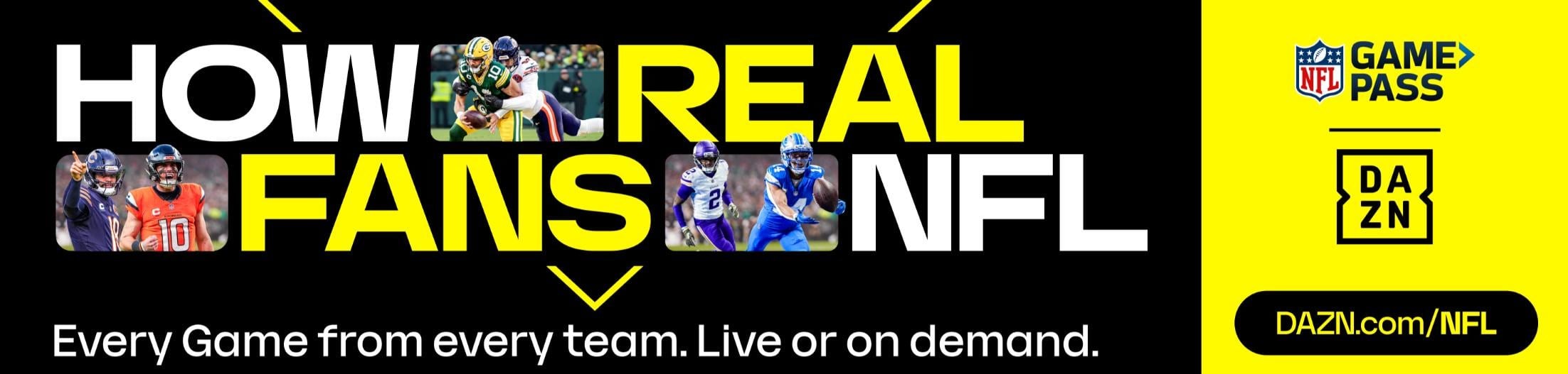 NFL Game Pass on DAZN in Canada: every game from every team, live or on demand