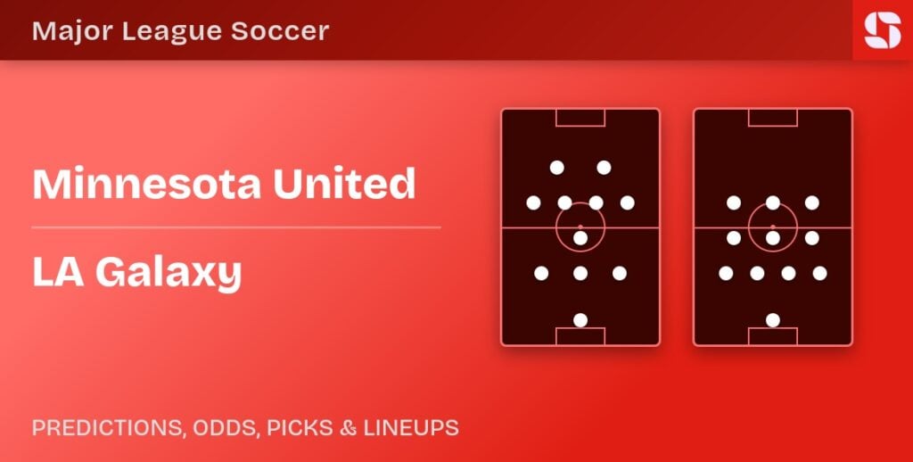 Minnesota United vs LA Galaxy predicted formations