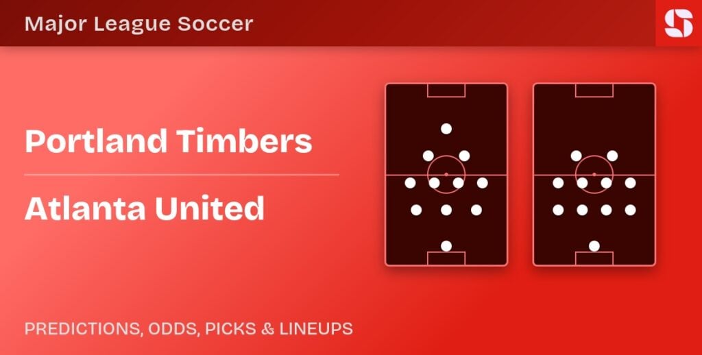 Portland Timbers vs Atlanta United predicted formations