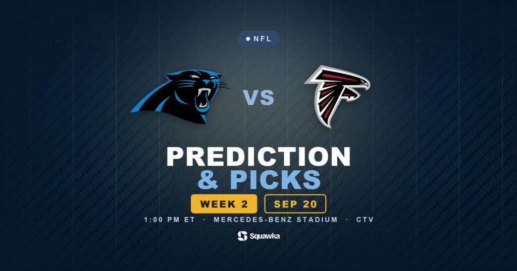 Carolina Panthers vs Atlanta Falcons prediction, picks and odds for Week 2 of the 2026 NFL season