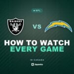 How to watch Las Vegas Raiders vs Los Angeles Chargers in Canada on CTV, TSN or DAZN in Week 2 of the 2026 NFL season