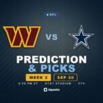 Washington Commanders vs Dallas Cowboys prediction, picks and odds for Week 2 of the 2026 NFL season