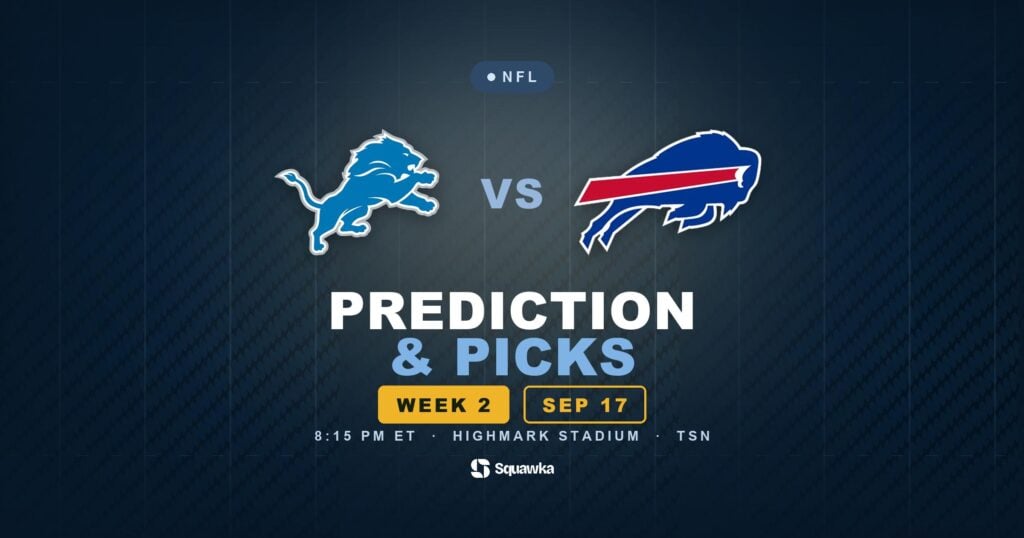 Detroit Lions vs Buffalo Bills prediction, picks and odds for Week 2 of the 2026 NFL season