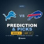 Detroit Lions vs Buffalo Bills prediction, picks and odds for Week 2 of the 2026 NFL season